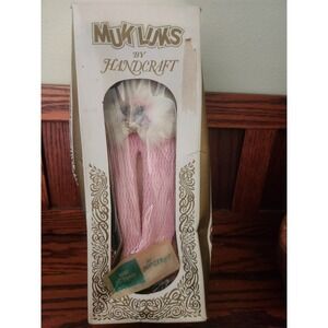 Vintage Mukluks By Handcraft Womens Slippers‎ Ballerina Pink Medium NOS